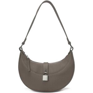 Tiffany & Fred Paris Sleek Crescent Leather Shoulder Bag NoColor NoSize
