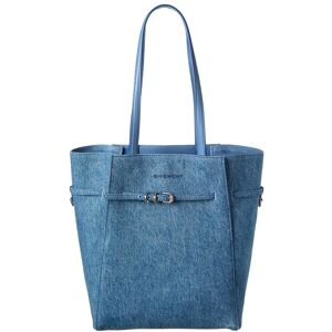 Givenchy North South Small Denim & Leather Tote Blue NoSize