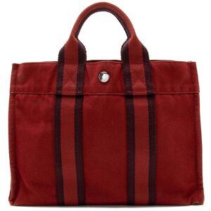 HermsCanvas Herline PM Tote (Authentic Pre-Loved) NoColor NoSize