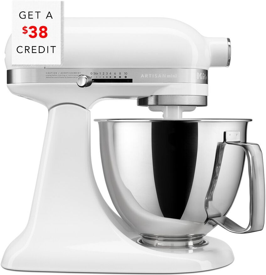 KitchenAid Mini 3.5 Quart Tilt-Head Stand Mixer with $38 Credit White NS