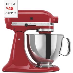 KitchenAid Artisan Series 5qt Red Tilt-Back Head Stand Mixer with $45 Credit Red NoSize