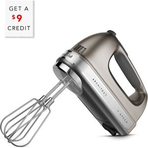 KitchenAid 7-Speed Hand Mixer with Turbo Beaters II with $9 Credit Grey NoSize