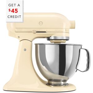 KitchenAid Artisan Series 5qt Almond Tilt-Back Head Stand Mixer with $45 Credit NoColor NoSize