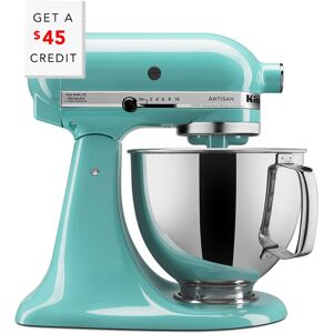 KitchenAid Artisan Series 5qt Aqua Tilt-Back Head Stand Mixer with $45 Credit NoColor NoSize