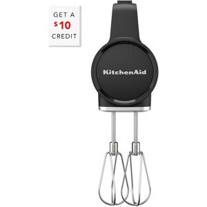 KitchenAid Go Cordless Hand Mixer with $10 Credit Black NoSize