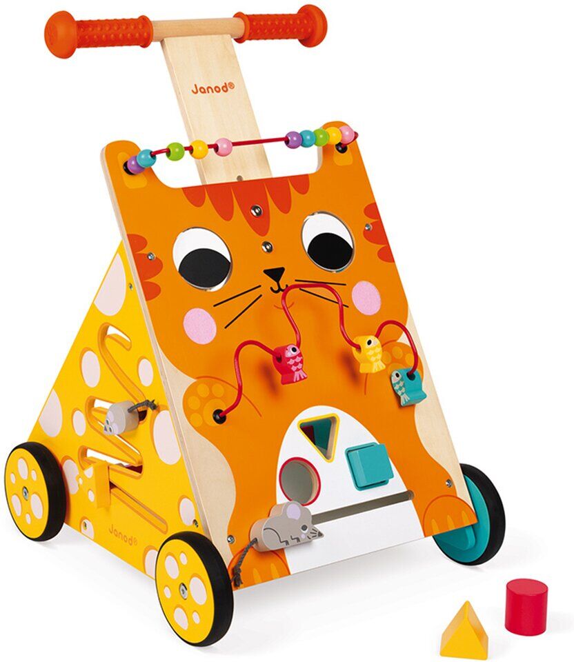 Janod Multi-Activities Cat Baby Walker NoColor NoSize