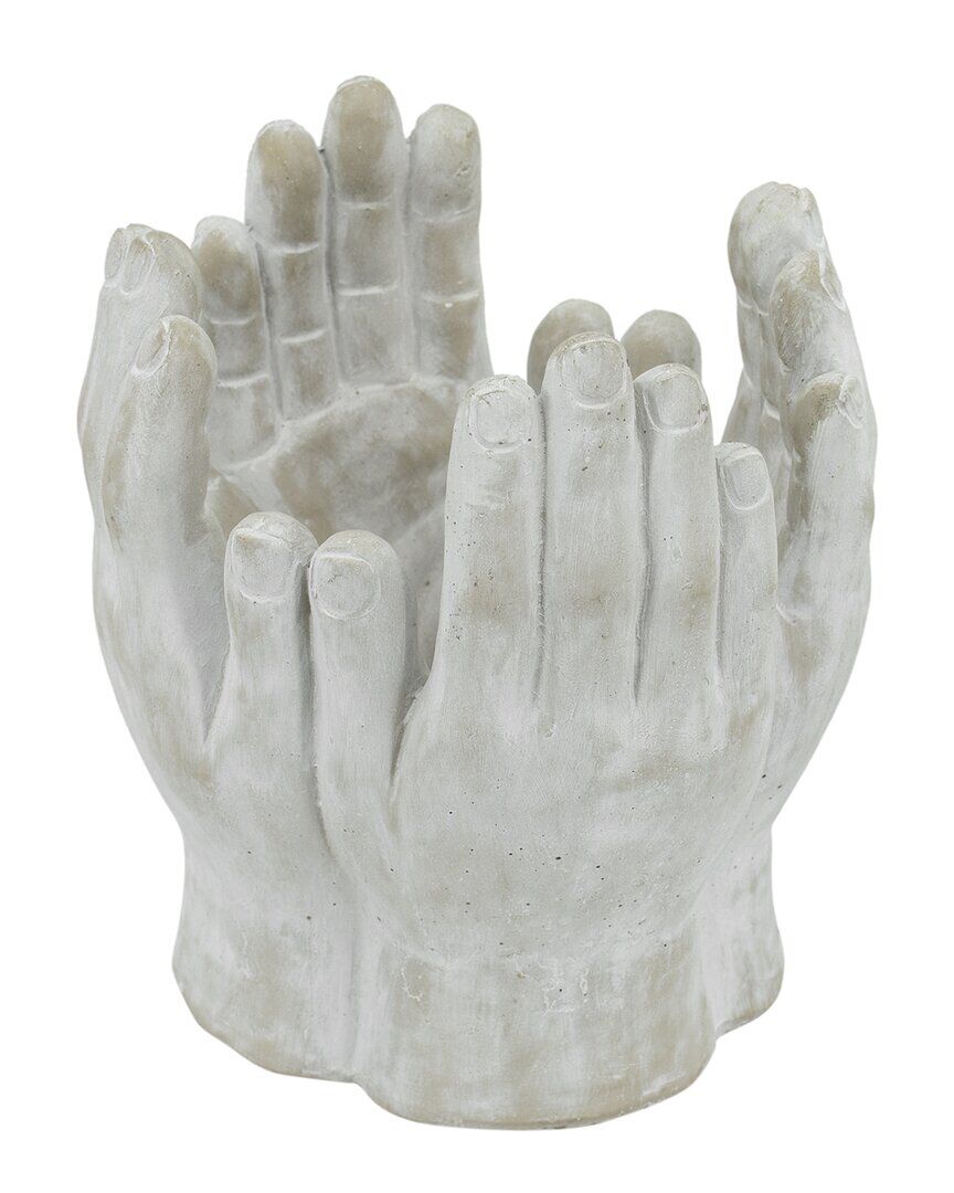 A&B Home 10in Hand Statue Planter NoColor NoSize