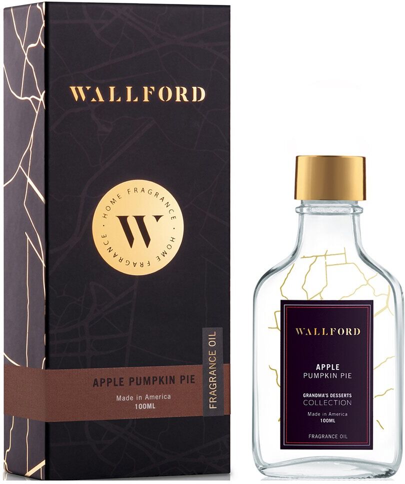 Wallford Home Fragrance Apple Pumpkin Pie Fragrance Oil/Refill NoColor 100ml