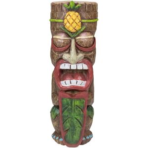 Northlight 16in Solar Lighted Polynesian Outdoor Garden Tiki Statue NoColor NoSize