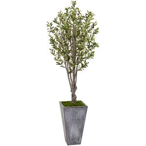 Nearly Natural 6ft Olive Artificial Tree NoColor NoSize