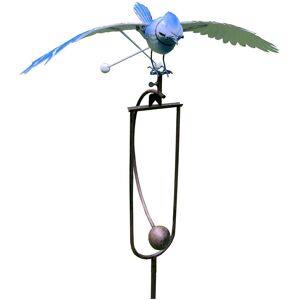 Esschert Design USA Metal Blue Jay Rocker Stake NoColor ns