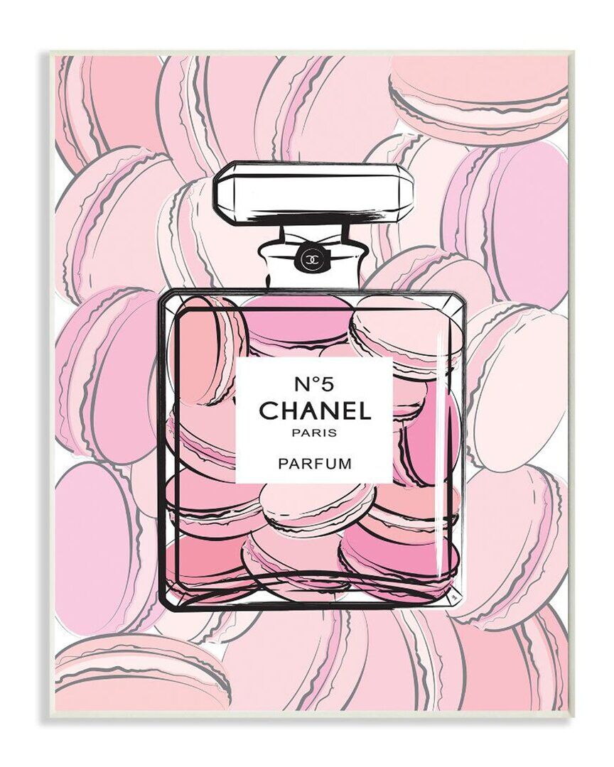 Stupell Macaron Perfume Wall Art Pink 10 x 15