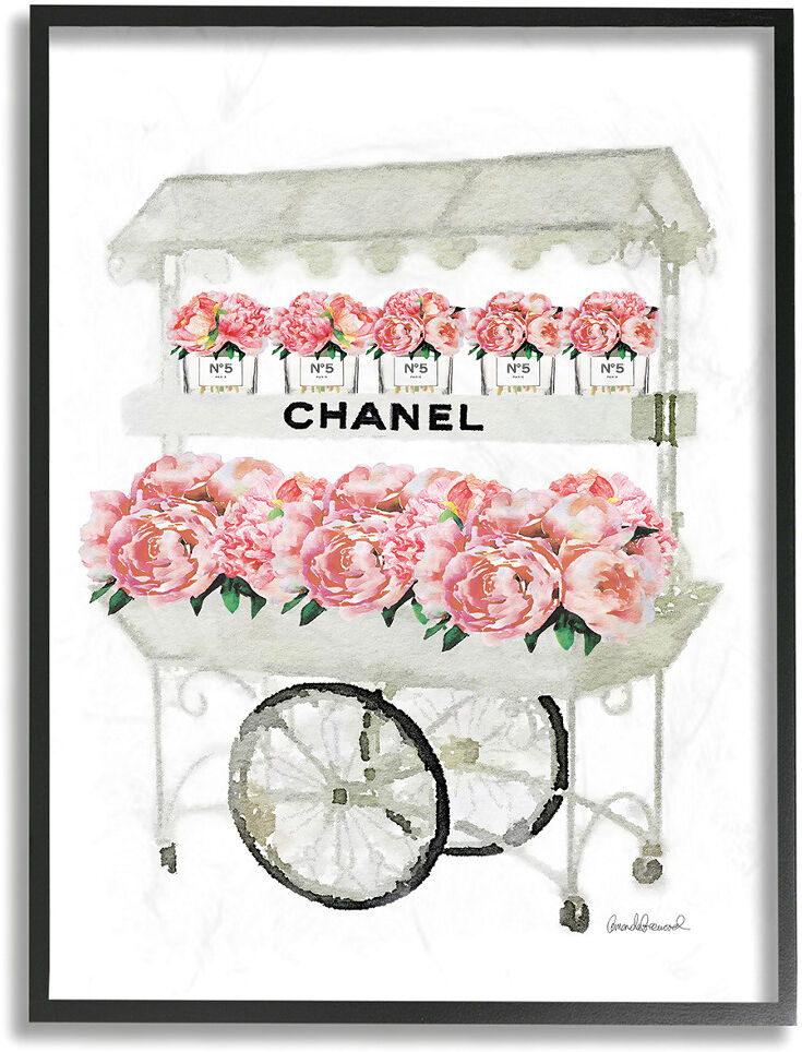 Stupell Fashion Flower Stand NoColor 16" x 20"