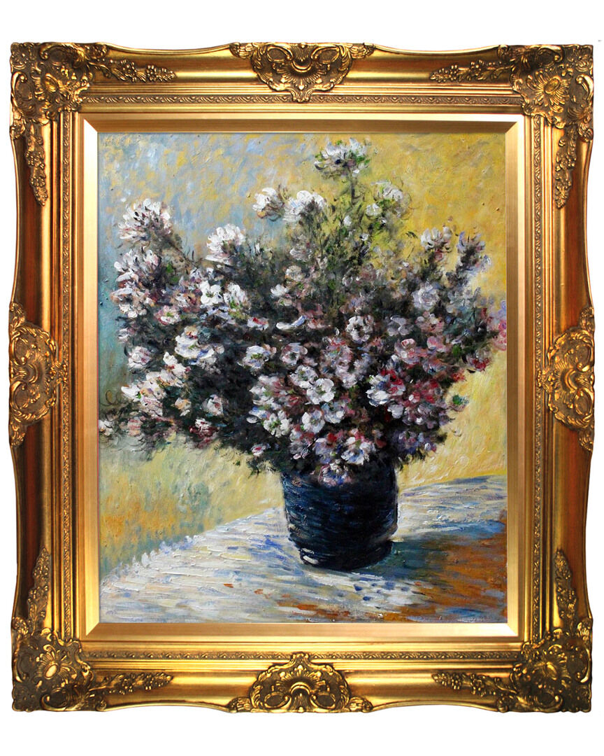 Museum Masters Vase of Flowers Hand-Painted Oil Reproduction NoColor NoSize
