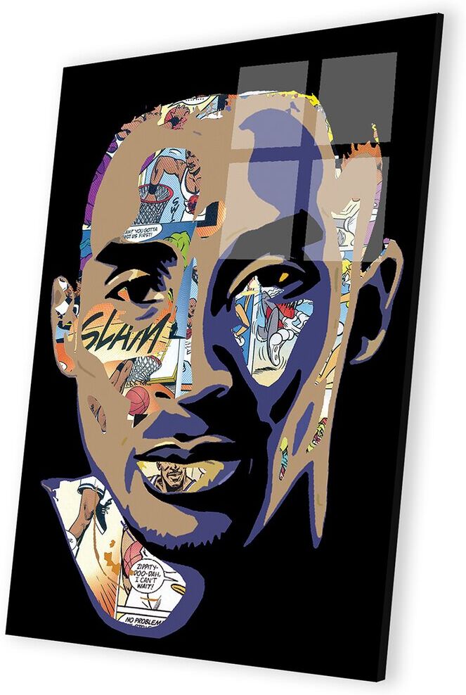 iCanvas Kobe - Space Jam Tribute Print On Acrylic Glass by Streetsky NoColor 16x24