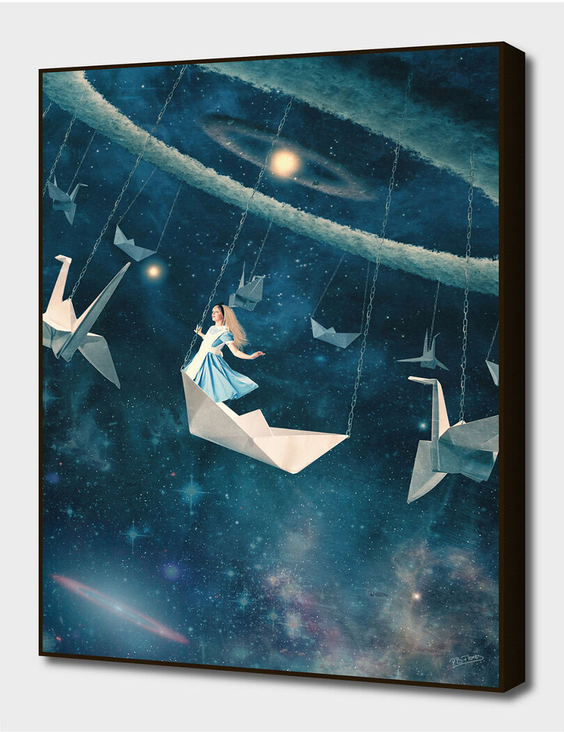 Curioos My Favourite Swing Ride by Paula Belle Flores NoColor 20" x 28"