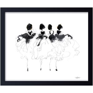 Ready2HangArt Cancan No 4 Framed Print Wall Art NoColor 30in W x 24in H