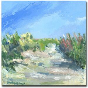 Ready2HangArt Seagrass Walk Wrapped Canvas Wall Art NoColor 16in W x 16in H