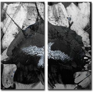 Ready2HangArt Inkd V Wrapped Canvas Wall Art by Tristan Scott NoColor 12in W x 24in H