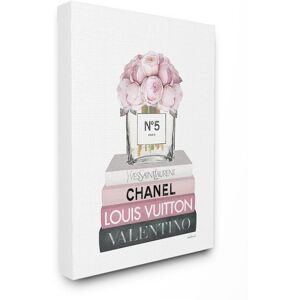 Stupell Glam Rose Bouquet Over Women's Design Wall Art White 36 x 48