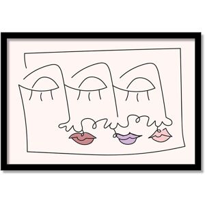 Ready2HangArt Joie Contour III Framed Print Wall Art by ChiChi Decor NoColor 16 x 12