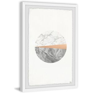 Marmont Hill Pink Silver II Framed Painting Print by Eyre Tarney NoColor 30" x 45"