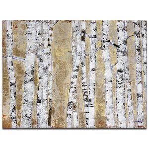 Ready2HangArt October Birch Grove Wrapped Canvas Wall Art by Norman Wyatt NoColor 40in W x 30in H