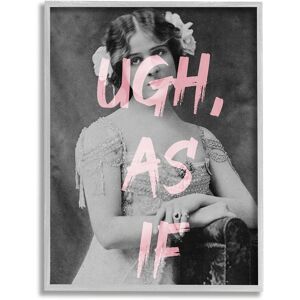 Stupell Ugh As If Vintage Woman Framed Giclee Wall Art by Daphne Polselli NoColor 24 x 30
