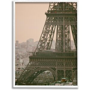 Stupell Eiffel Tower Paris Skyline Framed Giclee Wall Art by Carina Okula NoColor 11 x 14