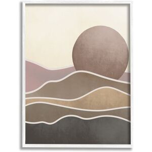 Stupell Boho Desert Sun Dunes Modern Framed Giclee Wall Art by Lil' Rue NoColor 24 x 30
