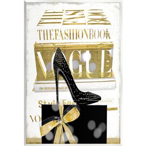 Stupell Fashion Books Stacked Glam Heels Wall Plaque Wall Art by Madeline Blake NoColor 10 x 15