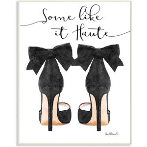 Stupell Some Like It Haute Black Pumps Heels by Amanda Greenwood NoColor 10" x 1" x 15"