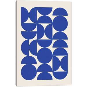 iCanvas Blue Matisse Semicircles by EmcDesignLab Wall Art NoColor 18 x 12 in