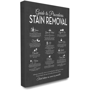 Stupell Home Decor Guide to Stain Removals NoColor 16" x 20"