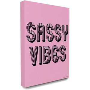 Stupell The Stupell Home Decor Collection Sassy Vibes Typography NoColor 24" x 30"