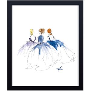 Ready2HangArt The Secret Framed Print Wall Art NoColor 12in W x 16in H