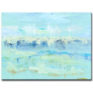 Ready2HangArt Water Hints Wrapped Canvas Wall Art by Leslie Owens NoColor 30in W x 20in H