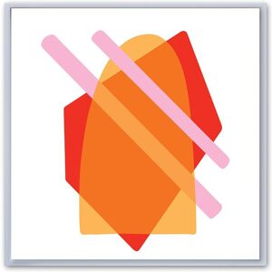 Ready2HangArt Ink.Letter.Love XX Framed Canvas Wall Art by Corey Morrow NoColor Framed 32in W x 32in H