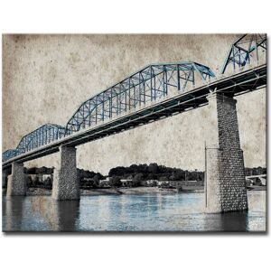 Ready2HangArt Under The Bridge Wrapped Canvas Wall Art by Joelle Joy NoColor 16in W x 12in H
