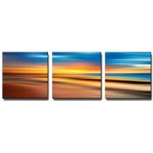 Ready2HangArt Blur Stripes XLVI 3pc Wrapped Canvas Wall Art by Tristan Scott NoColor 30in W x 30in H