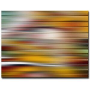 Ready2HangArt Blur Stripes XVIII Wrapped Canvas Wall Art NoColor 30in W x 20in H