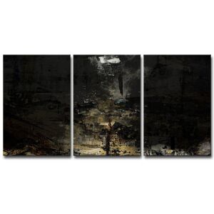 Ready2HangArt Glitzy Mist XLI Wrapped Canvas Wall Art Set NoColor 12in W x 30in H