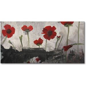 Ready2HangArt Painted Petals II Wrapped Canvas Wall Art by Tristan Scott NoColor 60in W x 30in H