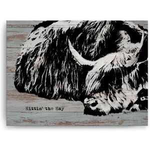Ready2HangArt Hittin the Hay Wrapped Canvas Wall Art by Olivia Rose NoColor 16 x 12