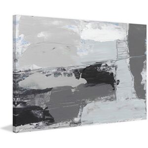 Marmont Hill Grey Horizon Painting Print on Wrapped Canvas NoColor 12" x 8"