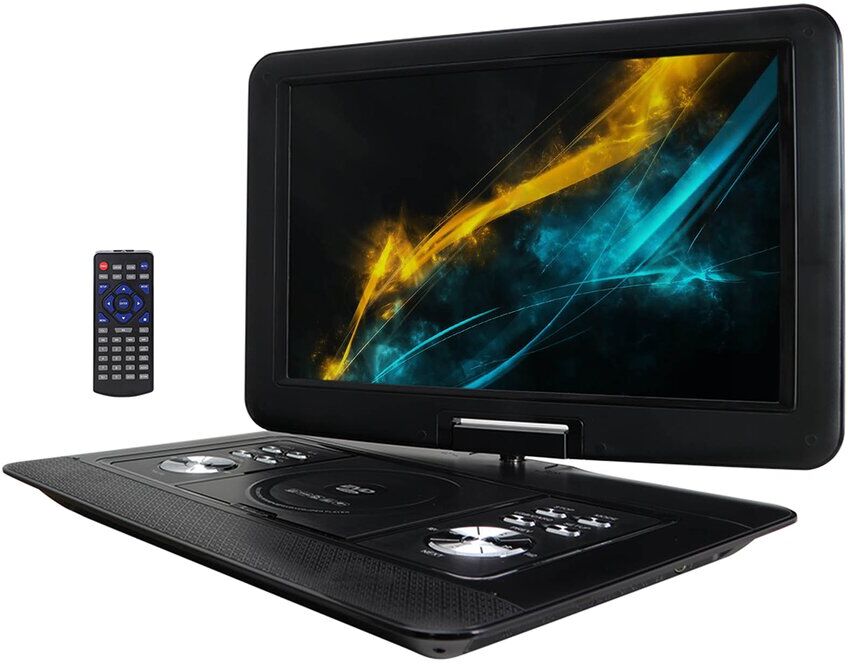 Trexonic 15.4in Portable DVD Player with TFT-LCD Screen NoColor NoSize