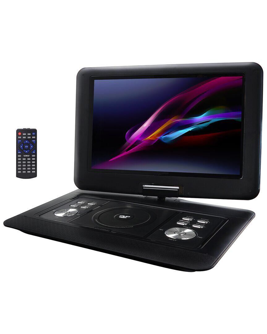 Trexonic 14.1in Portable DVD Player with Swivel TFT-LCD Screen NoColor NoSize