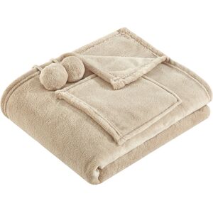 Chic Home Bruin Fleece Wrap NoColor 50 x 60