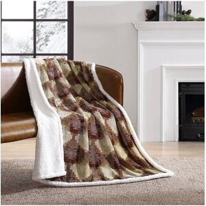 Eddie Bauer Copper Creek Ultra Soft Plush Sherpa Throw NoColor 60x50