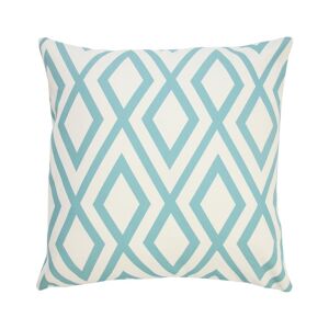 LR Home Vivian Contemporary Diamond Indoor/Outdoor Throw Pillow Blue NoSize